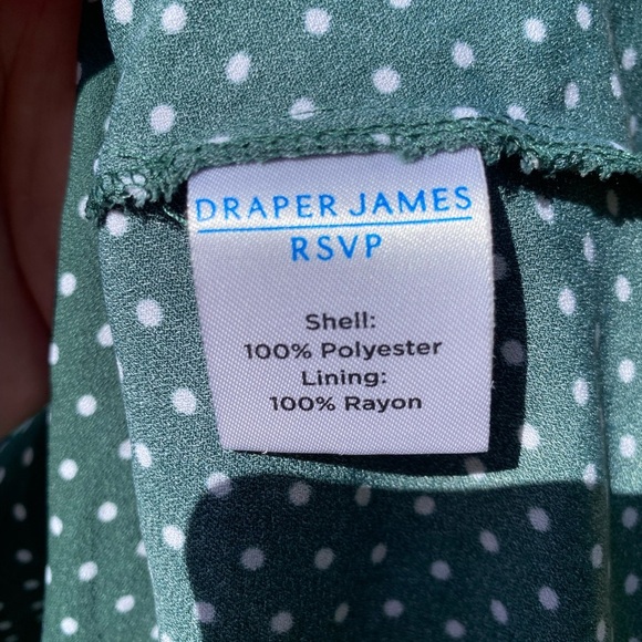Draper James RSVP Green Polka Dot Dress - Picture 6 of 8